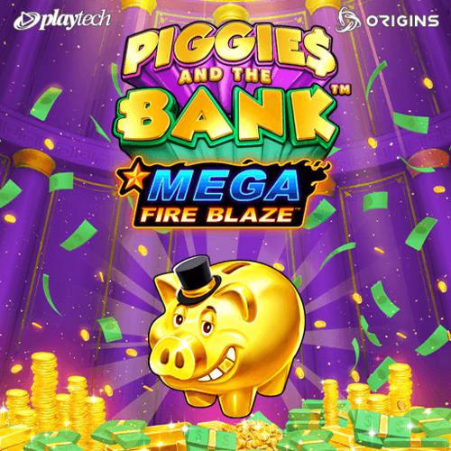 Mega Fire Blaze Piggies and the Bank
